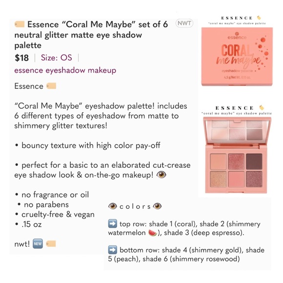 🏷️Essence set of 3 eye shadow 👁️ palettes (neutral, pink, metallic, blue) 👇 - Picture 16 of 16